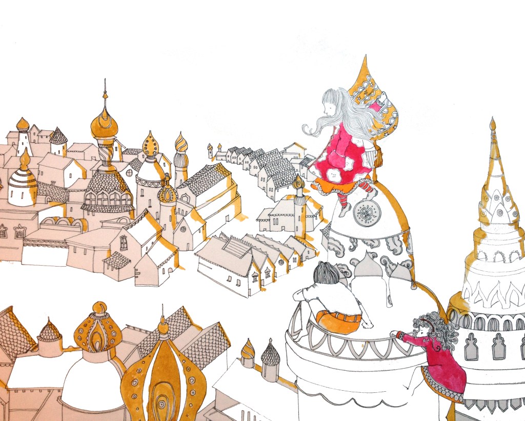 Dawn over the City of Golden&nbsp;Domes